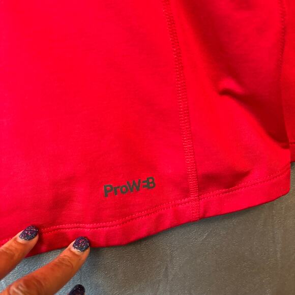 Spyder Active ProWeb Gorpcore Red Black Long Sleeve Athletic Shacket Thick XL - Picture 12 of 14